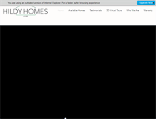Tablet Screenshot of homesbyhildy.com
